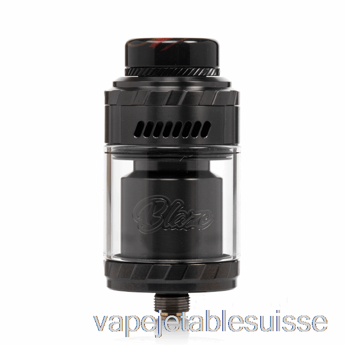 Vape Suisse Créations Thunderhead Blaze Solo 25mm Rta Gunmetal